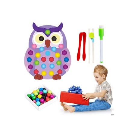 pincer bead game búho