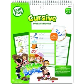 cursive dry erase...
