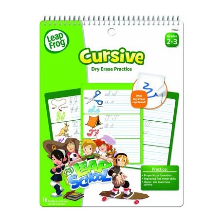 cursive dry erase...