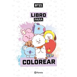 bt21. libro para colorear
