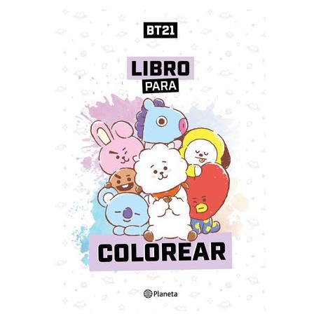 bt21. libro para colorear
