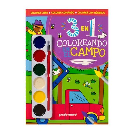 3 en 1. coloreando en el...