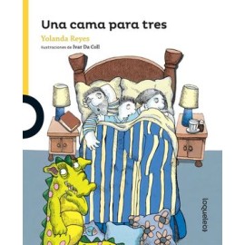 una cama para tres