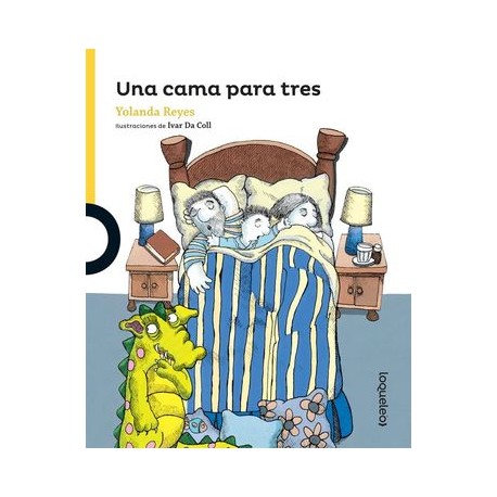 una cama para tres