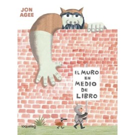 el muro en medio del libro
