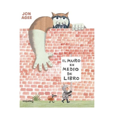 el muro en medio del libro