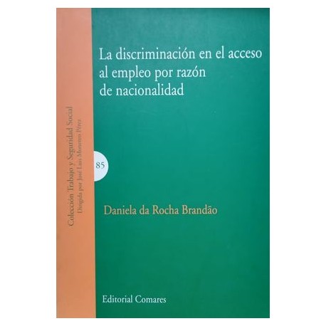 la discriminación en el...