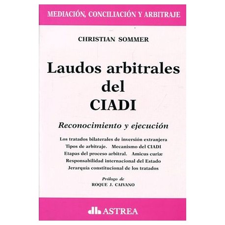 laudos arbitrales del ciadi