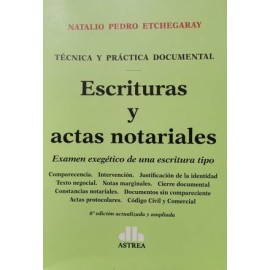 escrituras y actas...