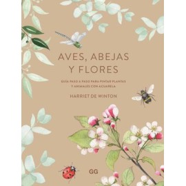 aves, abejas y flores....