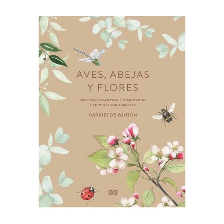 aves, abejas y flores....