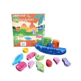 dinosaur stacked blocks (3+)